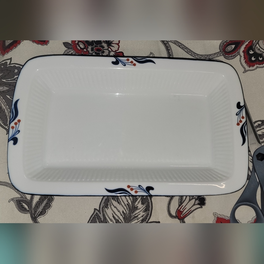 Dansk Bistro Maribo Baking Dish 13" x 8" vintage shallow baker / lasagna server